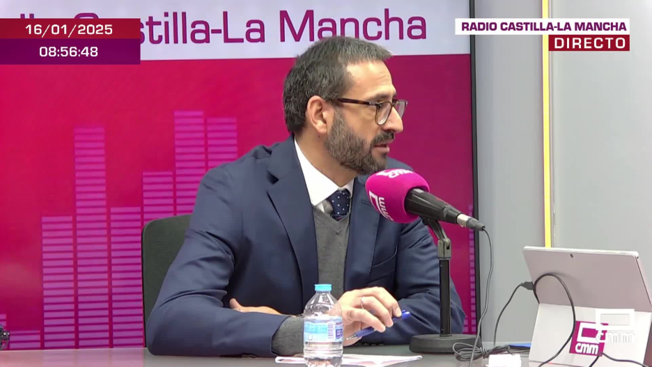 Sergio Gutiérrez, secretario de Organización del PSOE en Castilla-La Mancha.