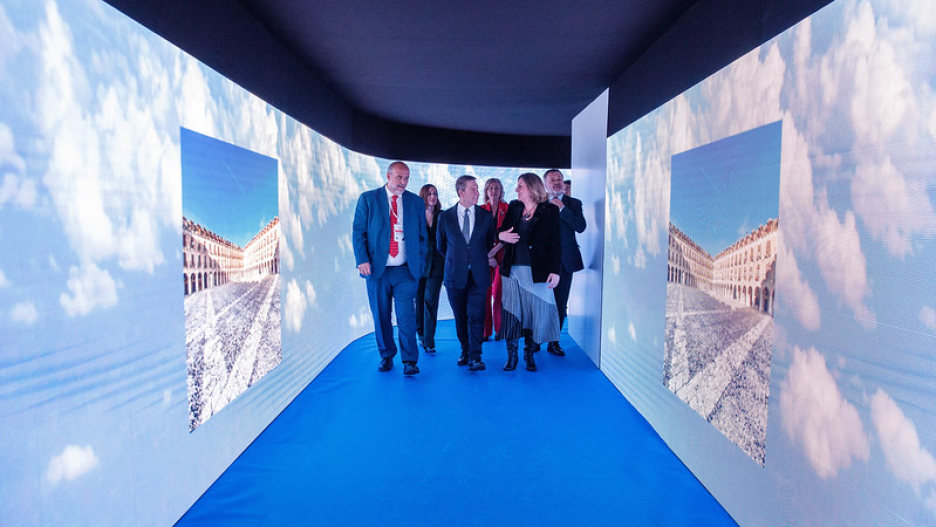 Inauguración de Fitur.