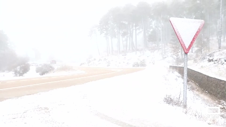 Nieve en Cuenca.