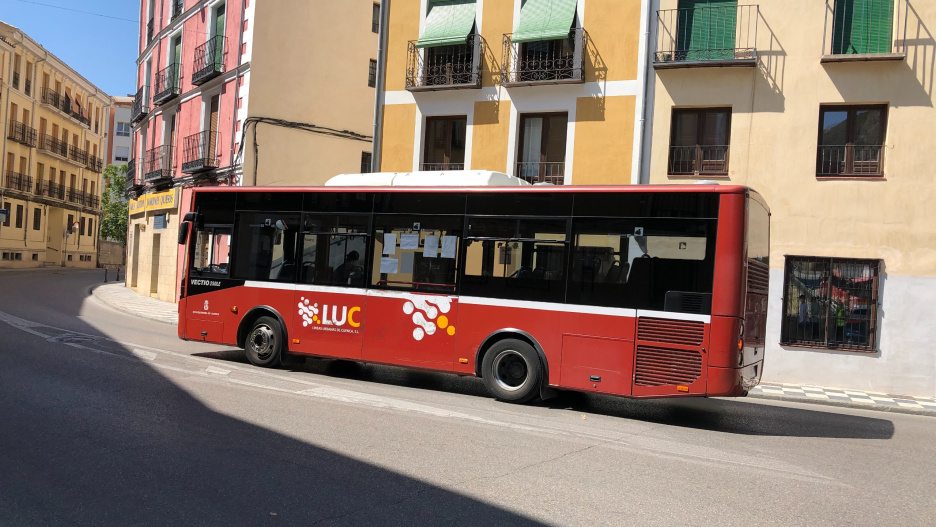 Los descuentos en los autobuses de Cuenca se aplicarán desde este lunes.