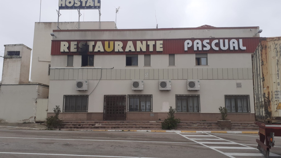 El herido saltó por la ventana en la que se encontraba alojado.