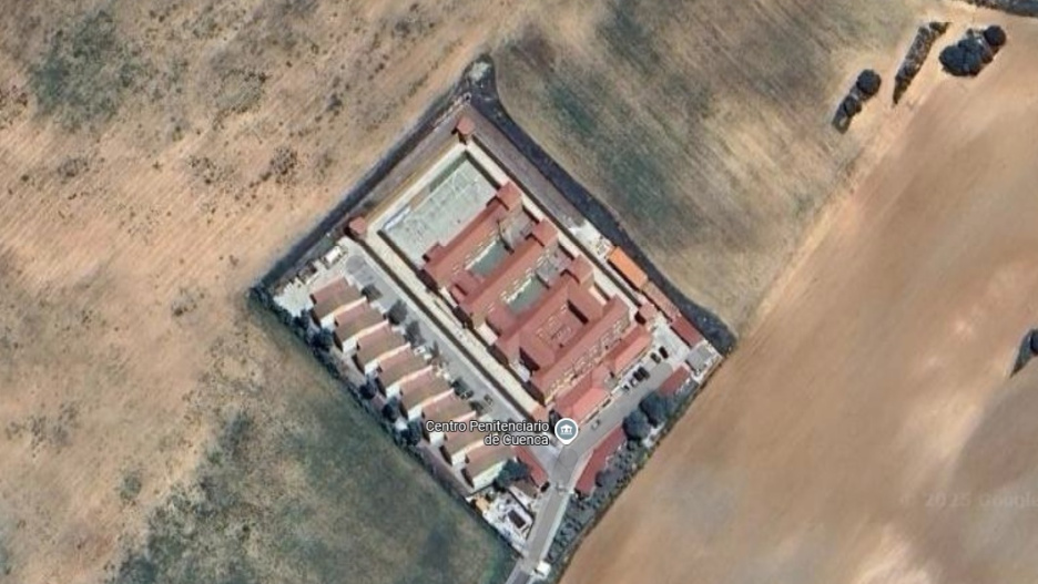 (Foto de ARCHIVO)
Vista aérea del Centro Penitenciario de Cuenca.

REMITIDA / HANDOUT por GOOGLE MAPS
Fotografía remitida a medios de comunicación exclusivamente para ilustrar la noticia a la que hace referencia la imagen, y citando la procedencia de la imagen en la firma
27/2/2025