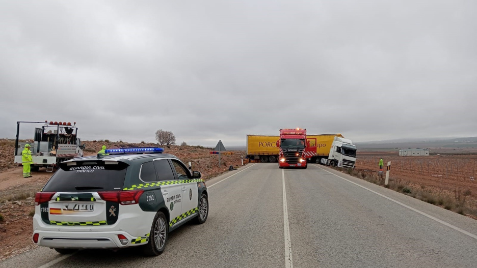 Accidente en Montealegre del Castillo.