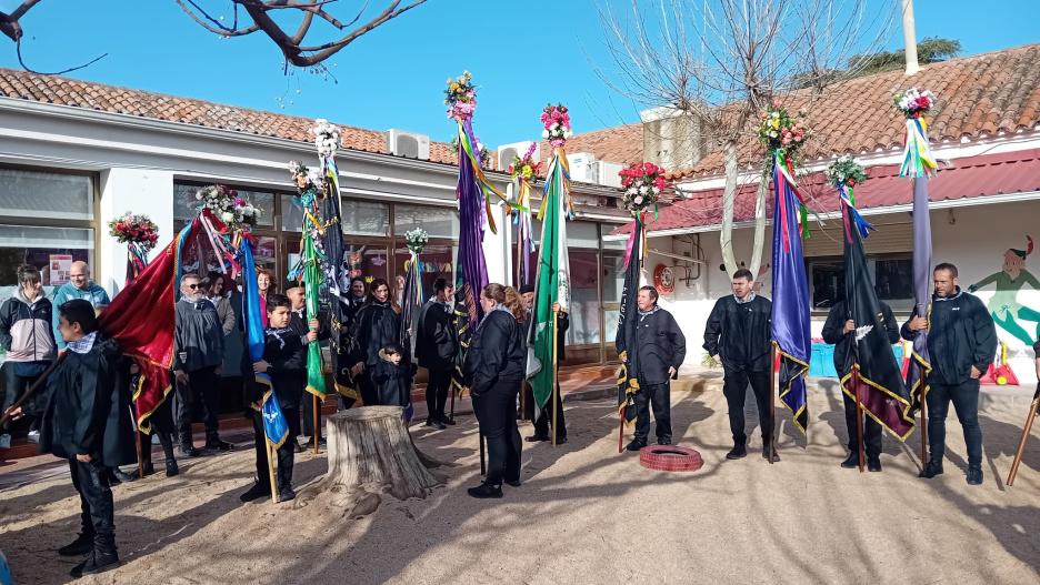 Banderas de ánimas de Malagón.