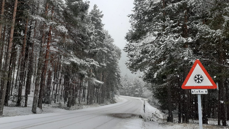 Nieve en Vega del Codorno (Cuenca)