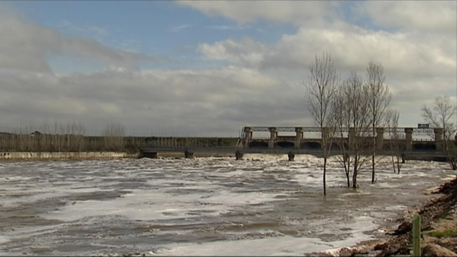 Situación en el embalse de Cazalegas este 19 de marzo