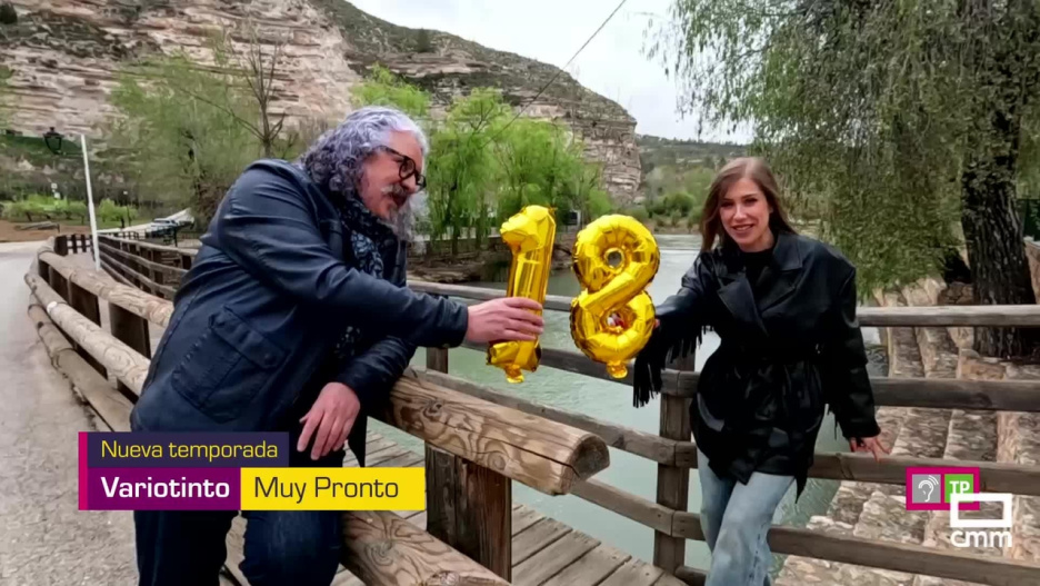 Próximamente estreno de la 18ª temporada de Variotinto con Carlos Iserte y Eva Gómez en Castilla-La Mancha Media.