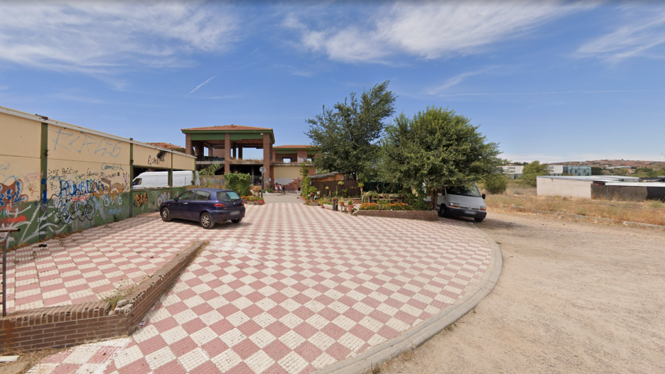 Imagen de la vivienda en ruinas