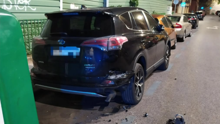 El accidente se registró en la madrugada del sábado al domingo.