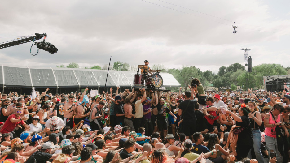 Una de las actuaciones de este año en el Viñarock.