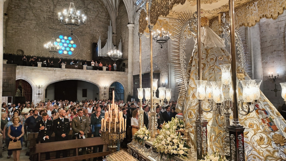 (Foto de ARCHIVO)
Misa por la Virgen del Prado 22/8/2024