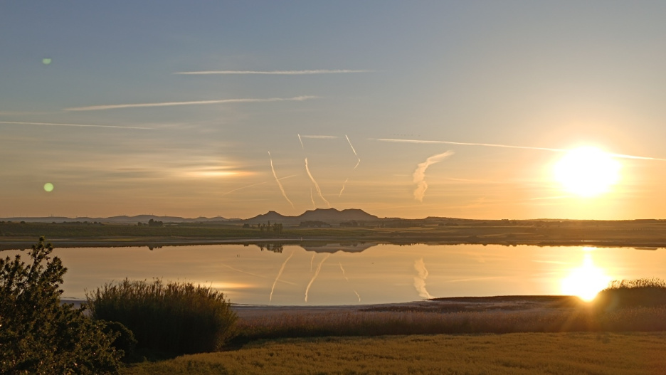 Imagen de la Laguna de Pétrola (Albacete)