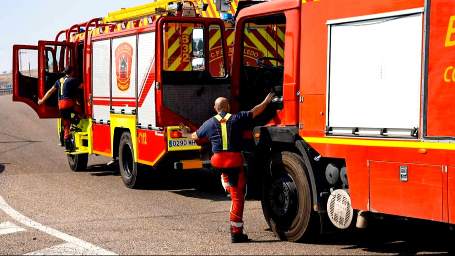 Imagen de archivo de bomberos de Albacete