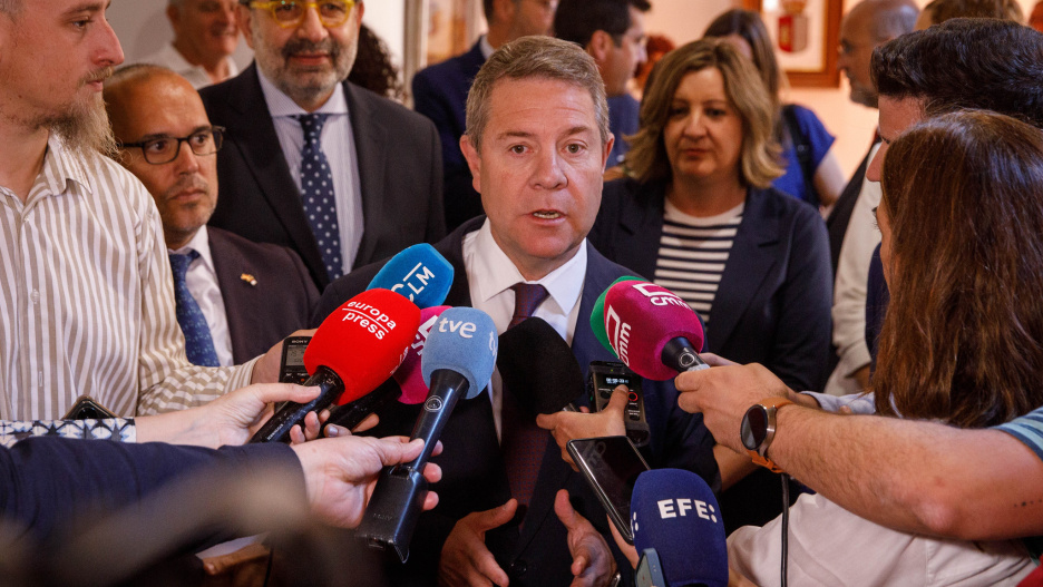 El presidente de Castilla-La Mancha, Emiliano García-Page.