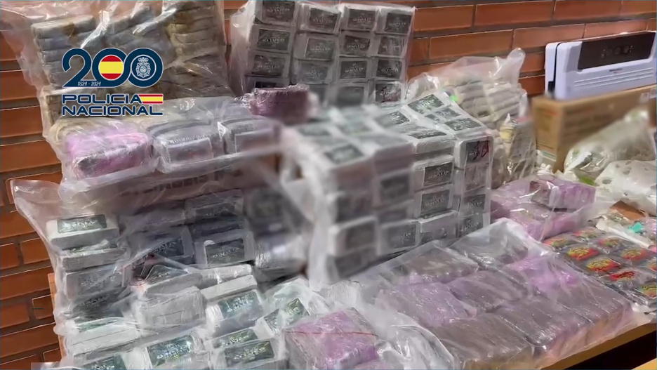 Operación policial contra una red de tráfico de drogas en un municipio de Guadalajara y en Alcobendas (Madrid)