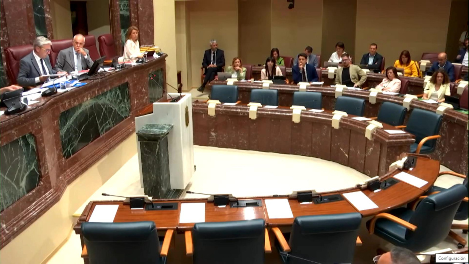 Imagen de la Asamblea de Murcia
