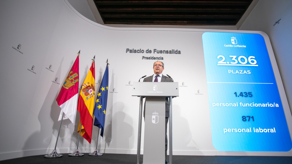 El consejero de Administraciones Públicas, Juan Alfonso Ruiz Molina.