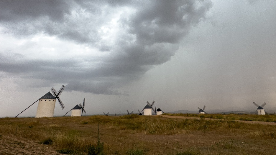 Hoy se esperan cielos nublados en Castilla-La Mancha.