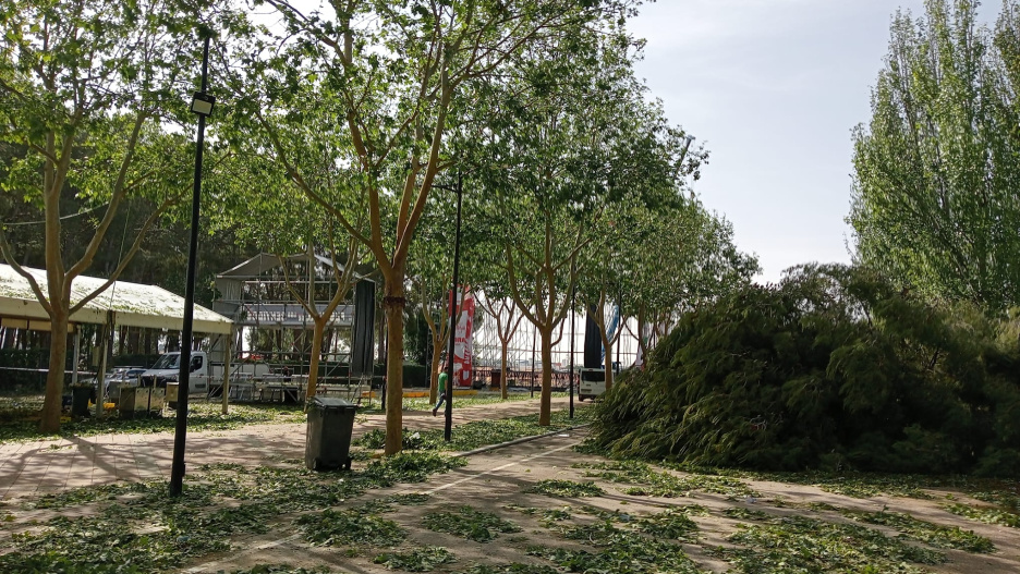 Nuevas tormentas ponen en aviso naranja a la provincia de Albacete.