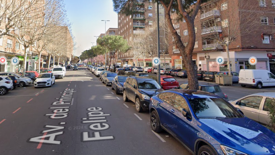 La explosión ha ocurrido en la avenida Príncipe Felipe.