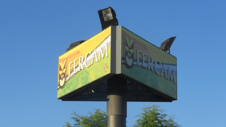 Cartel anunciador de la Feria Nacional del Campo