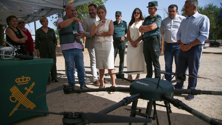 La delegado del Gobierno en Castilla-La Mancha ha presentado el dispositivo de seguridad.