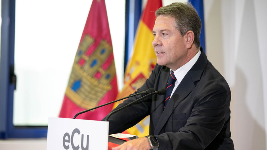El presidente de Castilla-La Mancha, Emiliano García-Page.