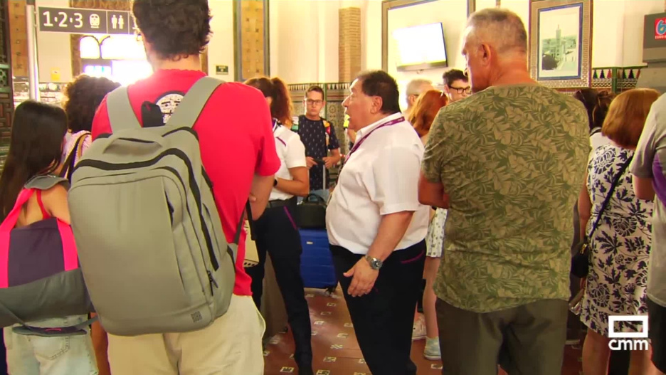 En la estación de Toledo continúan sin servicio los trenes.