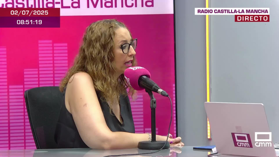 La consejera de Igualdad, Sara Simón, en Radio Castilla-La Mancha.