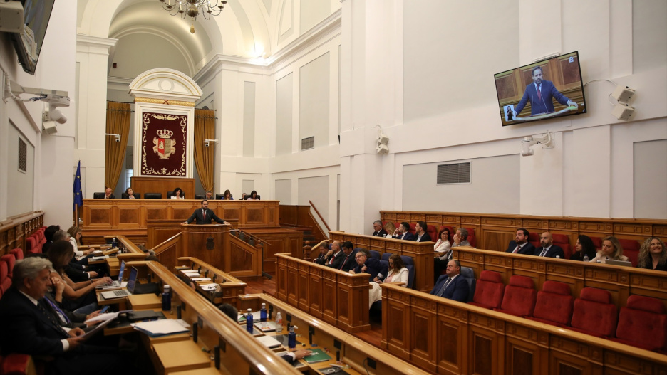 (Foto de ARCHIVO)
Pleno de las Cortes para debatir y votar el nuevo Estatuto de Autonomía de Castilla-La Mancha
JUANMA JIMÉNEZ/EUROPA PRESS
29/5/2025