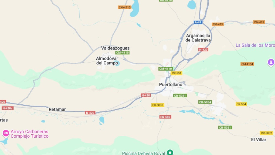 Lugar del accidente