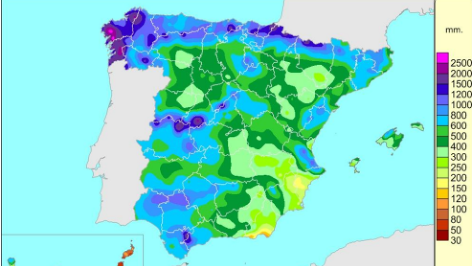 foto año hidrológico AEMET