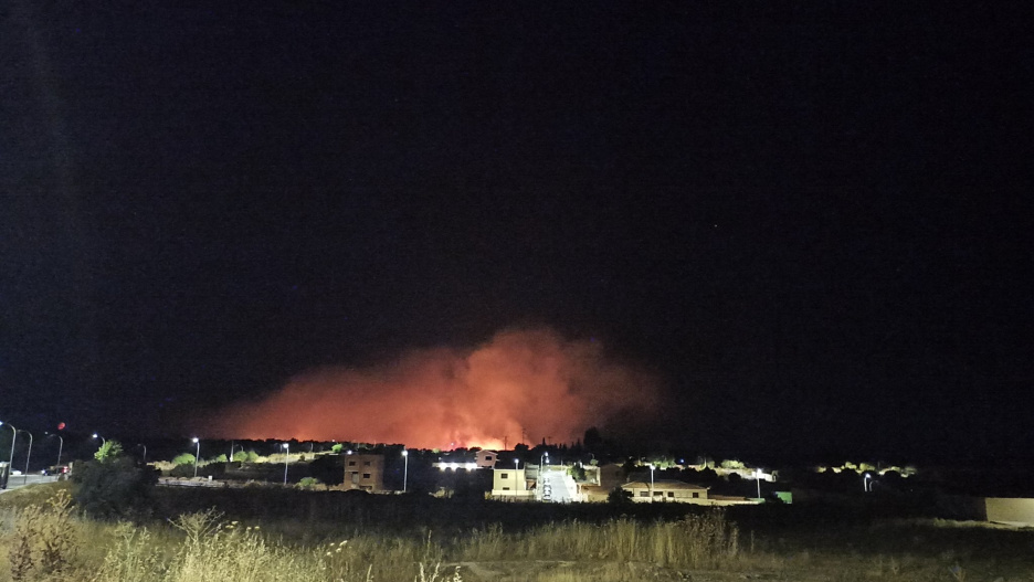 incendio Argés