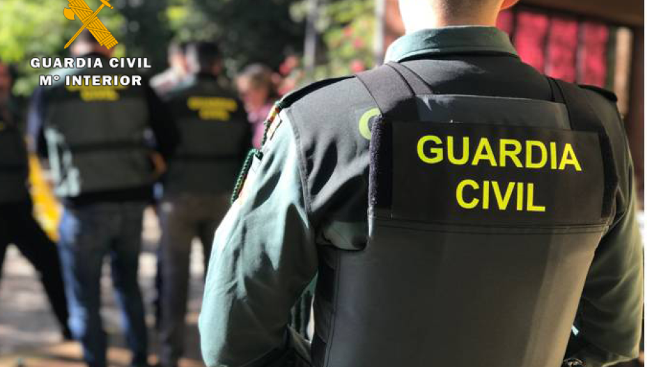 Imagen de un agente de la Guardia Civil
