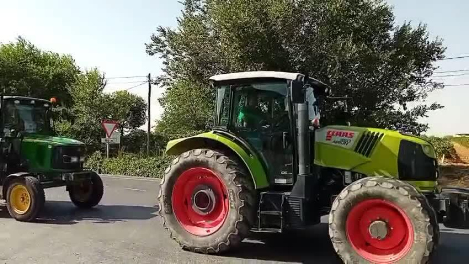 La tractorada ha recorrido Villarrubia de los Ojos.