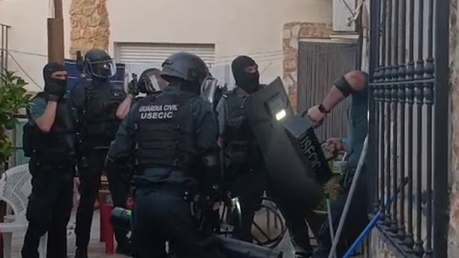 Cuatro personas han sido detenidas en esta operación de la Guardia Civil.