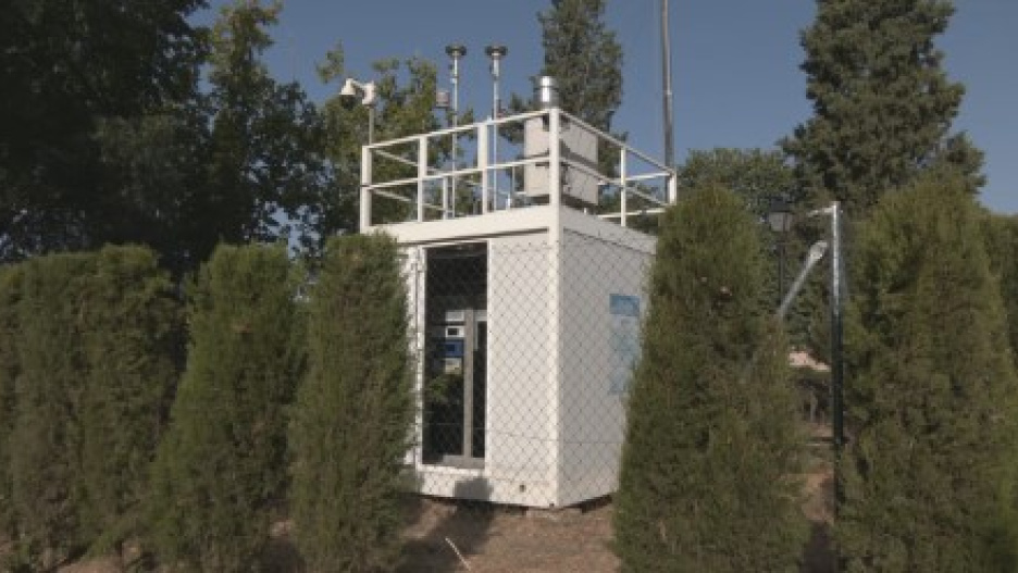 Estación de medición de calidad del aire