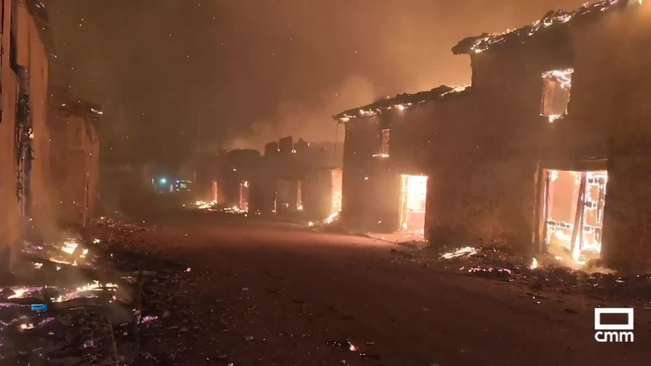 Incendio España