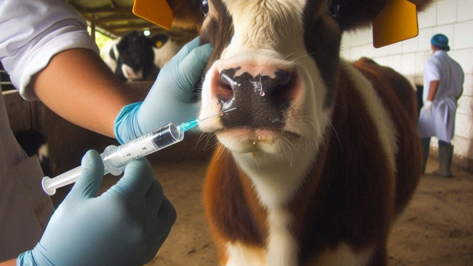 (Foto de ARCHIVO)
Imagen de archivo de la vacunación de una vaca

REMITIDA / HANDOUT por UCCL
Fotografía remitida a medios de comunicación exclusivamente para ilustrar la noticia a la que hace referencia la imagen, y citando la procedencia de la imagen en la firma
22/1/2025