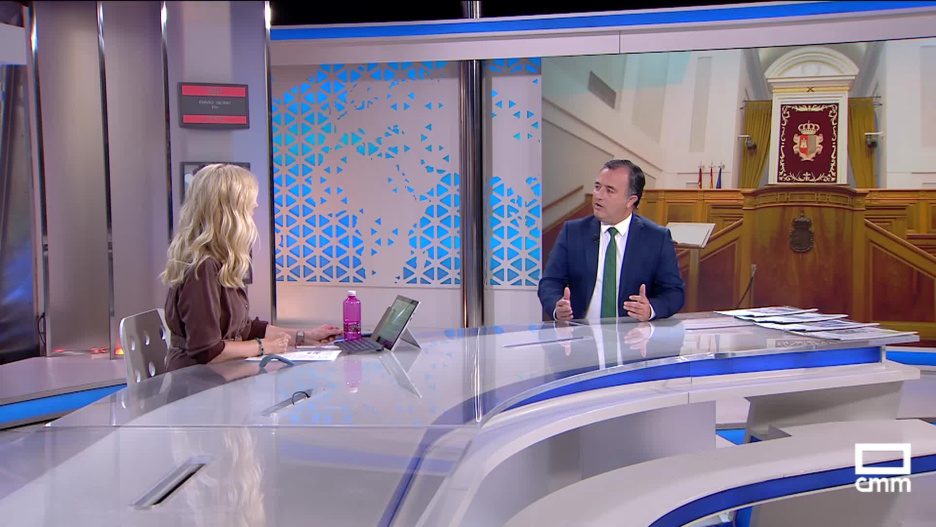 David Moreno durante su entrevista en CMM.