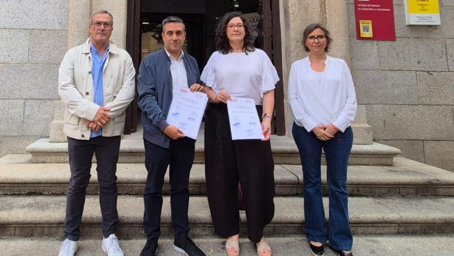 La convocatoria de huelga ha sido registrada en la Delegación de Gobierno, por los secretarios de Comisiones Obreras y UGT.