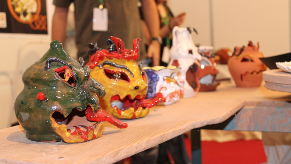 (Foto de ARCHIVO)
Productos artesanos, expuestos en la feria artesana de Farcama
EUROPA PRESS
05/10/2012