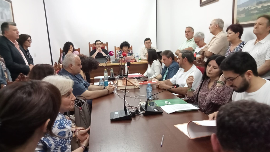 Pleno para debatir la moción de censura contra el alcalde en el Ayuntamiento de Tobarra