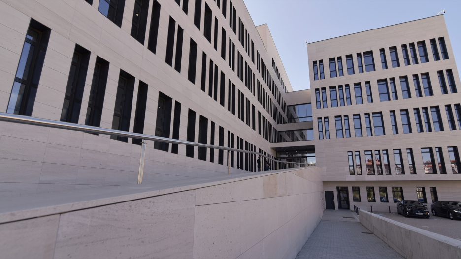 Edificio de los nuevos Juzgados de Guadalajara, en Castilla-La Mancha.