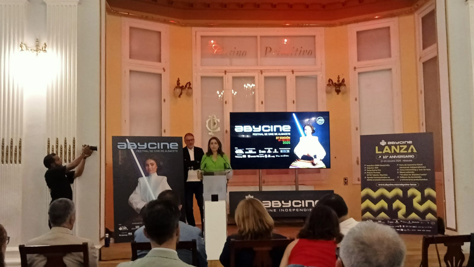Imagen de la presentación de la XXVII edición de Abycine en Albacete