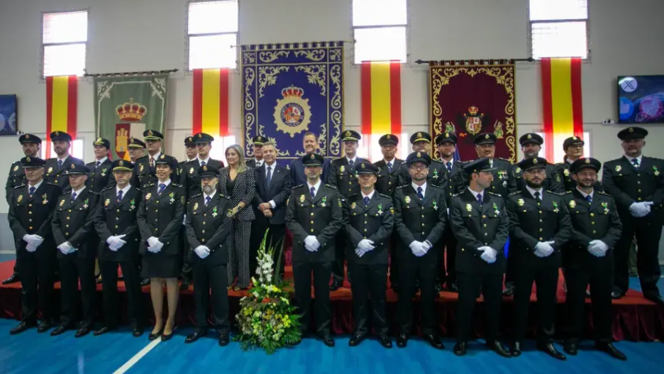 Acto institucional en Toledo de la Policía Nacional con motivo de la celebración de los Santos Ángeles Custodios.