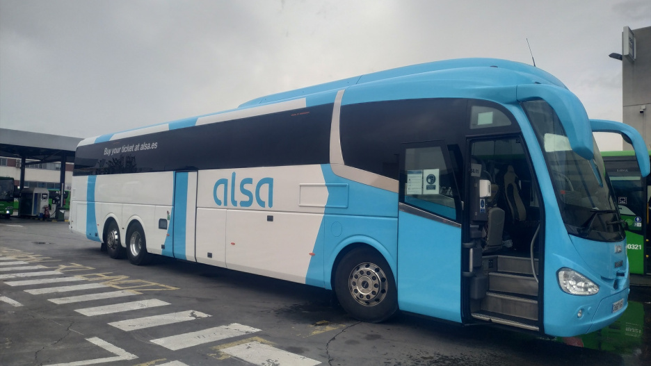 Autobús de Alsa.