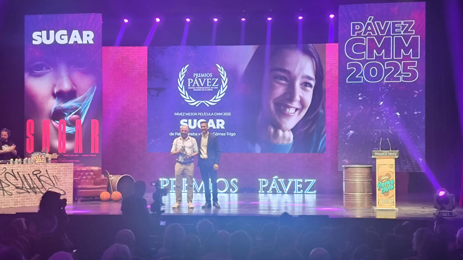 El ente público de Castilla-La Mancha Media ratifica con su compromiso con el cine de la región entregando el Premio Páver CMM al Mejor Corto a la cinta "Sugar".