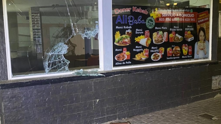 Uno de los establecimientos afectados por los robos.