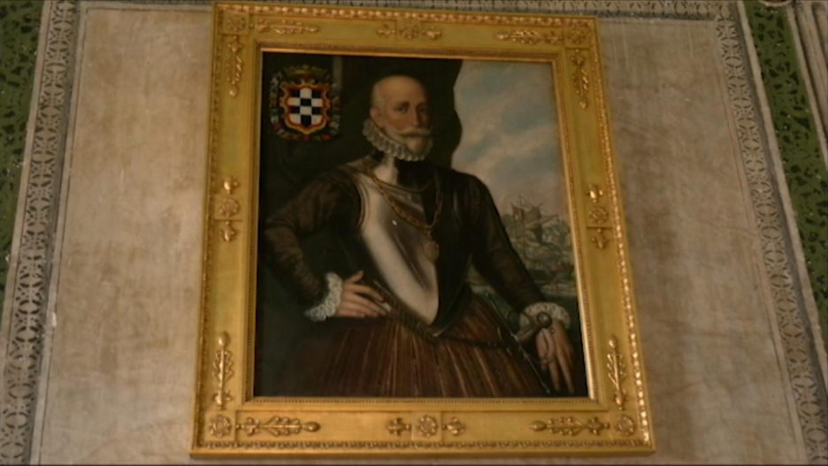 Imagen del almirante invicto don Álvaro de Bazán